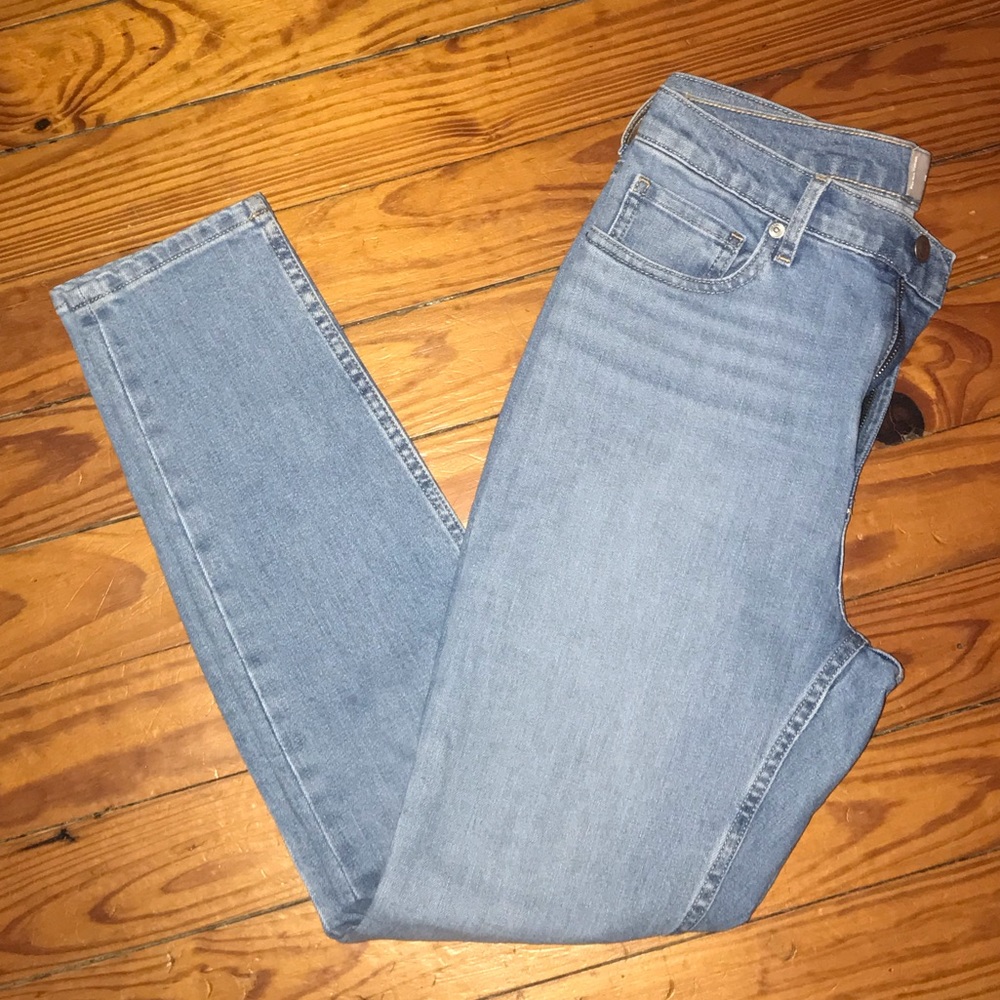 Everlane high rise skinny jeans sz 28
